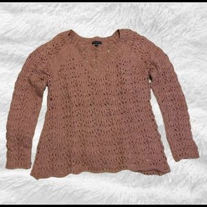 American Eagle sweater, taupe, L